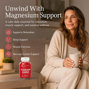 Magnesium Citrate Gummies – Sleep, Relaxation & Muscle Support