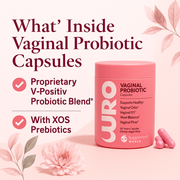 Vaginal Probiotic Capsules – with 5 Billion CFUs for pH & Odor Balance