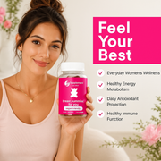 Women’s Multivitamin Gummies with Herbal Extract Blend – Berry Flavor, 60 Count