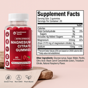 Magnesium Citrate Gummies – Sleep, Relaxation & Muscle Support