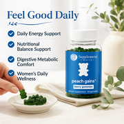 Peach Gains Gummies for Women – Herbal Multivitamin for Daily Wellness