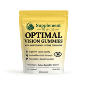 Optimal Vision Gummies – Eye Health Supplement with Lutein & Zeaxanthin for Vision Support