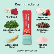 Happy Cleaner – Prebiotic & Probiotic Fiber Powder