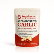 Aged Odorless Garlic with CoQ10 Ubiquinol