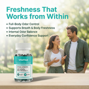 Body Deodorizer – Internal Whole Body Deodorant Supplement with Chlorophyll for Odor Control