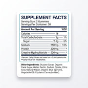 Creatine Hydrochloride Gummies – Strength, Energy & Muscle Support