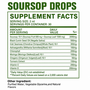 Soursop Liquid Drops – 10-in-1 Immune, Energy & Digestive Support
