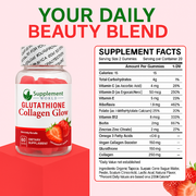 Glutathione Collagen Glow Gummies - Skin, Hair & Nail Support