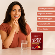 Cayenne Pepper Softgels – Metabolism, Circulation & Energy Support