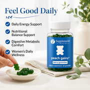 Peach Gains Gummies for Women – Herbal Multivitamin for Daily Wellness