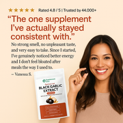 Fermented Black Garlic Extract for Digestive, Gut & Antioxidant Support
