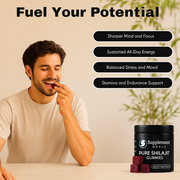 Pure Shilajit Gummies with Manuka Honey - Energy & Vitality Support