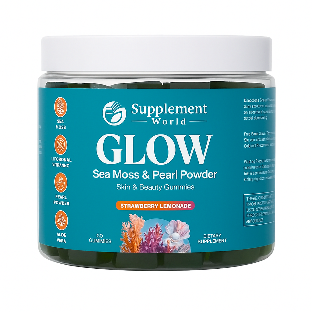 Glow Sea Moss & Pearl Powder Gummies – Skin Support & Radiance