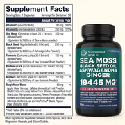 Sea Moss 16-in-1 Capsules – Immune, Energy, Digestion & Daily Vitality Support