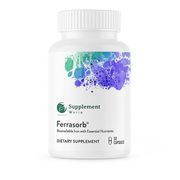 Ferrasorb Iron Complex – Iron Supplement with Bioavailable Bisglycinate & B Vitamins