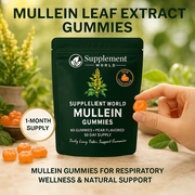 Mullein Gummies for Respiratory Wellness & Daily Herbal Support