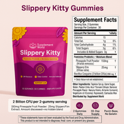 Slippery Kitty Feminine Probiotic + Moisture Gummies | pH Balance & Vaginal Health Support