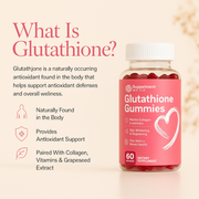 Glutathione Gummies with Marine Collagen – Skin Radiance, Hair & Nail Support
