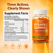 Vitamin C Gummies with Zinc & Echinacea
