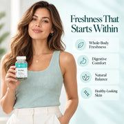 Body Magic Chlorophyll Capsules for Internal Freshness and Clear Skin