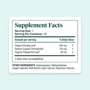 Body Magic Chlorophyll Capsules for Internal Freshness and Clear Skin