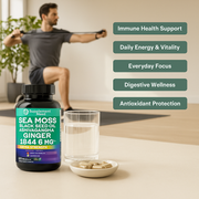 Sea Moss 16-in-1 Capsules – Immune, Energy, Digestion & Daily Vitality Support