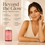 Glutathione Gummies with Marine Collagen – Skin Radiance, Hair & Nail Support