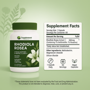 Rhodiola Rosea Capsules — Daily Adaptogen Blend