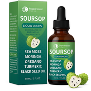 Soursop Liquid Drops – 10-in-1 Immune, Energy & Digestive Support