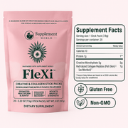 FleXi Creatine & Collagen Stick Packs — 5g Creatine