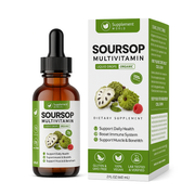 Soursop with Multivitamin Liquid Drops – Digestive, Energy & Daily Wellness Support