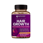 Advanced Hair Growth – Biotin 10,000 mcg & Collagen Capsules