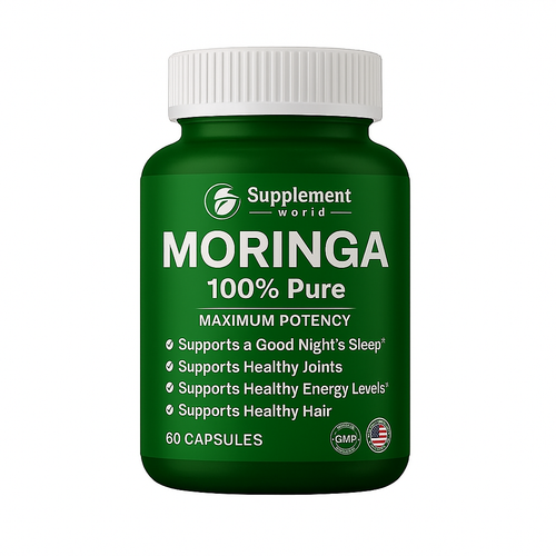 Moringa Leaf Powder Capsules – Antioxidant, Energy & Daily Vitality Support