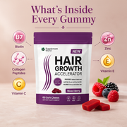 Hair Growth Gummies – Biotin, Collagen & Hair, Skin and Nail Support