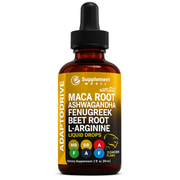 Organic Maca Root Liquid Drops with Ashwagandha & Beet Root – Energy & Stamina Support