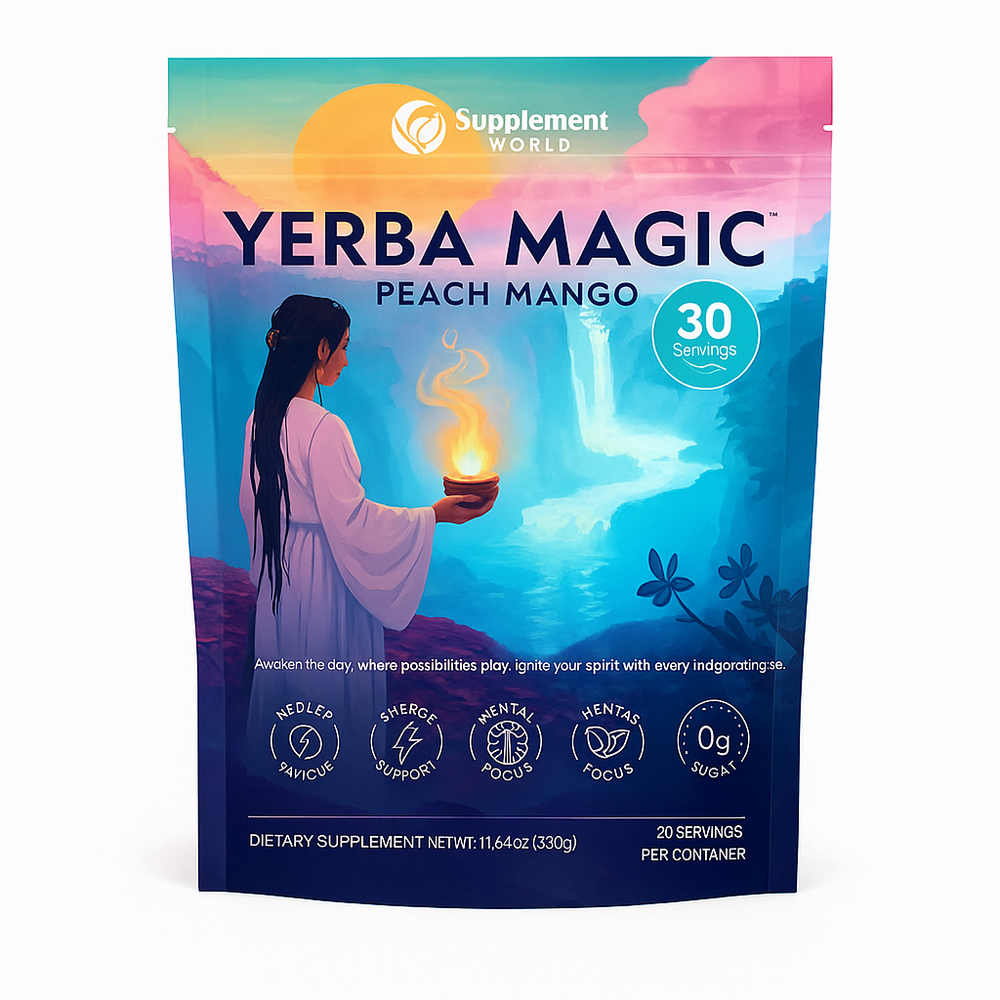 Yerba Mate Peach Mango — Energy Support