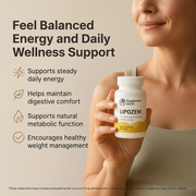 Lipozem Advanced Formula with Apple Cider Vinegar & Garcinia – Metabolism & Energy Support