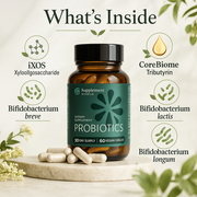 Digestive Health Probiotic with XOS Prebiotic, Tributyrin & Bifidobacterium – 60 Capsules