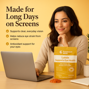 Lutein Gummies – Eye Vitamins Gummies with 40mg Lutein & Antioxidants, Vision Support