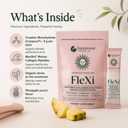 FleXi Creatine & Collagen Stick Packs — 5g Creatine