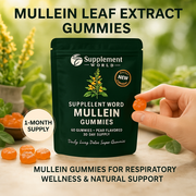 Mullein Gummies for Respiratory Wellness & Daily Herbal Support