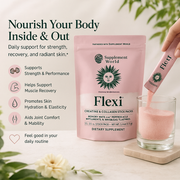 FleXi Creatine & Collagen Stick Packs — 5g Creatine