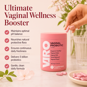 Vaginal Probiotic Capsules – with 5 Billion CFUs for pH & Odor Balance
