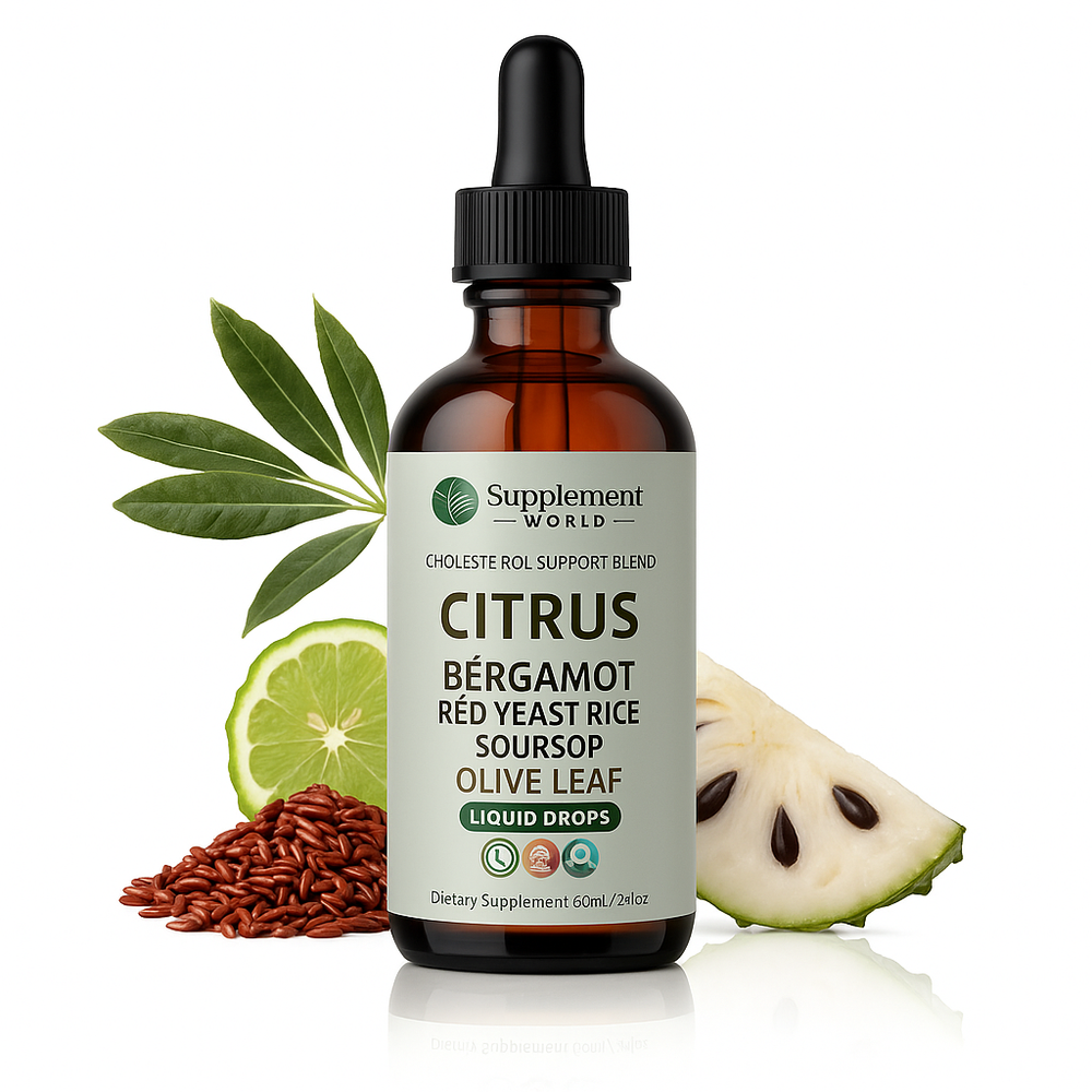 Citrus Bergamot Liquid Drops — Circulation & Antioxidant Support