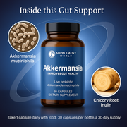 Akkermansia Probiotic – Live Akkermansia muciniphila for Gut & Metabolic Health