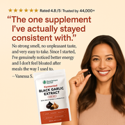 Fermented Black Garlic Extract for Digestive, Gut & Antioxidant Support