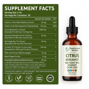 Citrus Bergamot Liquid Drops — Circulation & Antioxidant Support