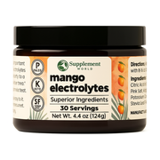 Mango Electrolytes Powder – Sugar Free Electrolytes with Himalayan Pink Salt for Daily Hydration