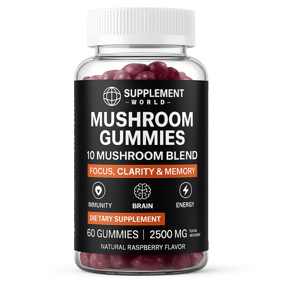 Mushroom Gummies 10-in-1 Blend