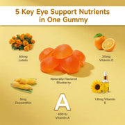Lutein Gummies – Eye Vitamins Gummies with 40mg Lutein & Antioxidants, Vision Support